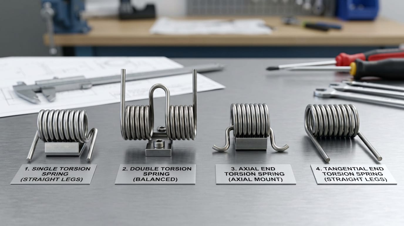 Torsion Spring Technical Diagram